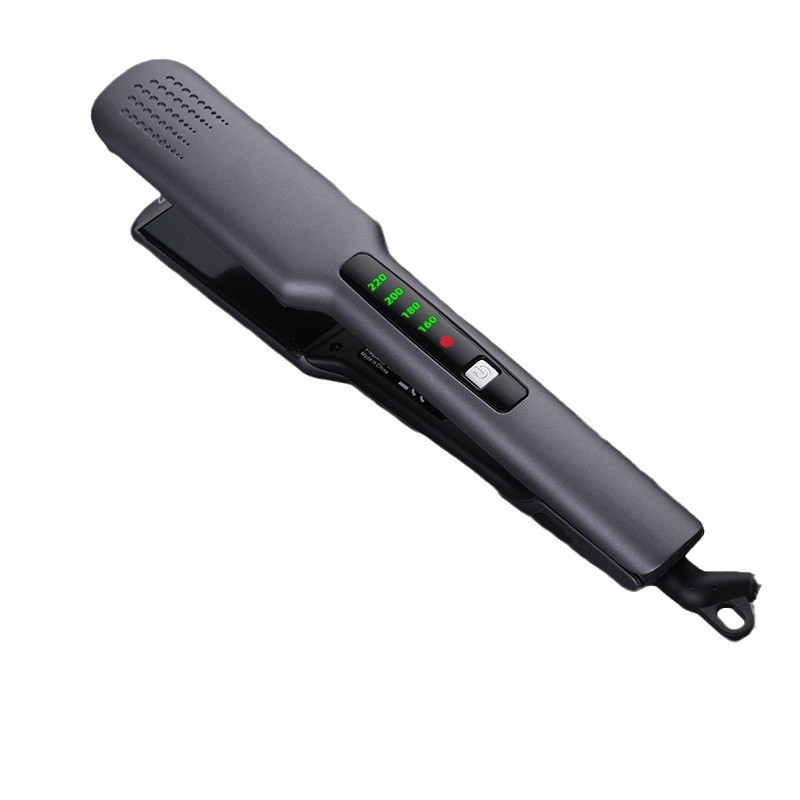 Fronterales fábrica de alisador de cabello al por mayor seco y húmedo doble propósito fijación especial no dañando rizos de cabello recto doble propósito pinza de cabello recto image 6