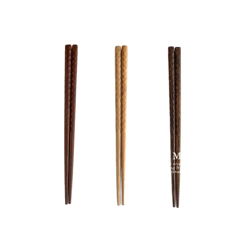 Антибактери sticks из натурального дерева элитные деревянные палочки для еды новая коллекция