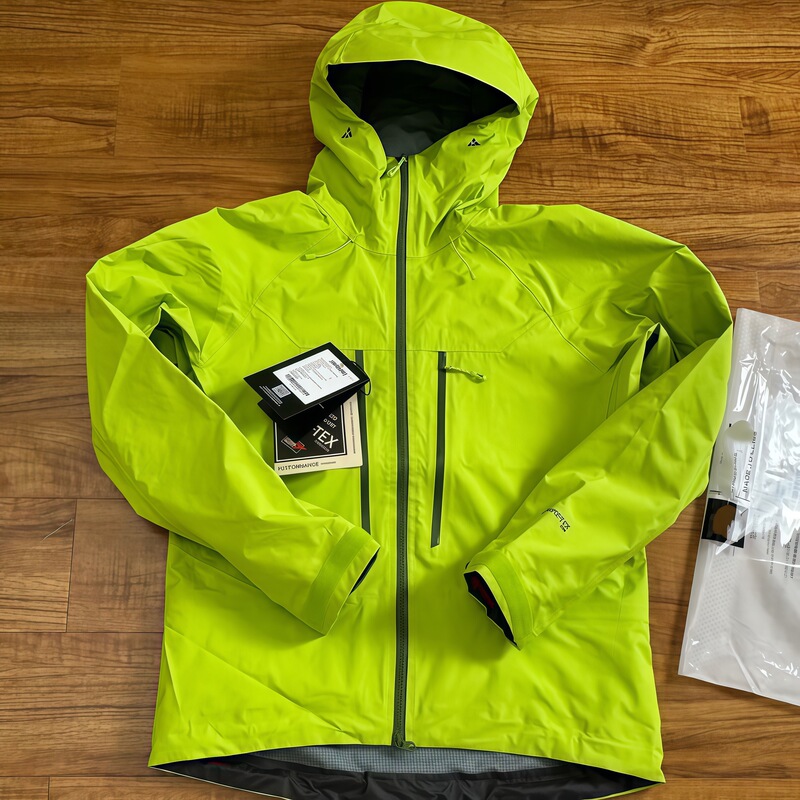 Kail Mountaineering Single-Layer Jacket Three-Layer Seam-Sealed Outdoor Men's and Women's Hiking Jacket with Hood, Long Sleeves, Lightweight