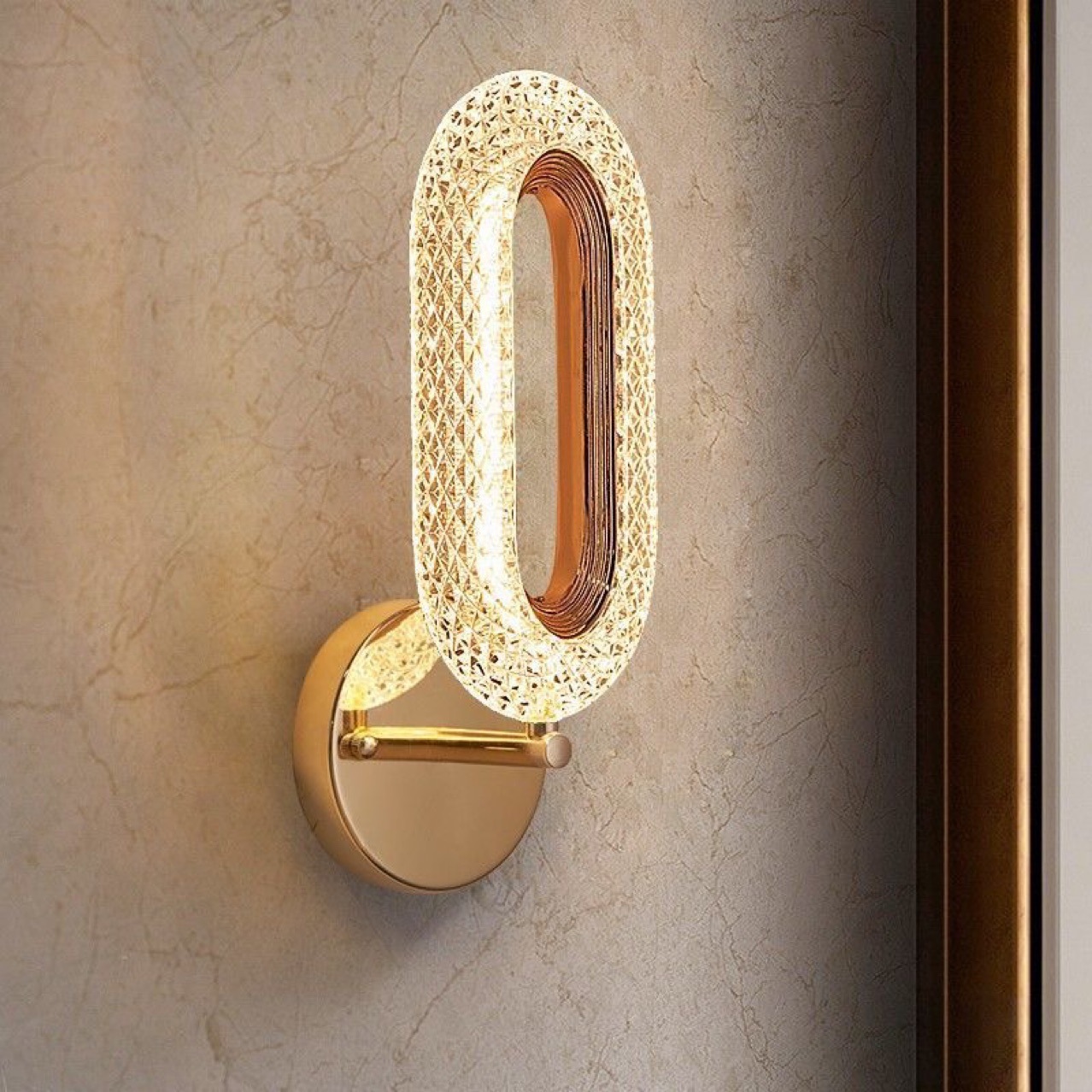 lámpara de pared lámpara de cabezal de cama simple moderna iluminación de dormitorio individual creativa nórdica sala de estar pasillo de fondo iluminación de pared nuevo no