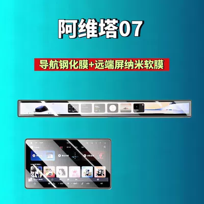 26 types of Avita 07 screen tempered films, navigation remote screen interior modification, car tempered films, car accessories (Car interior film) - 26-models-of-avita-07156inch-navigation-hd-tempered-filmremote-screen-nano-soft-film