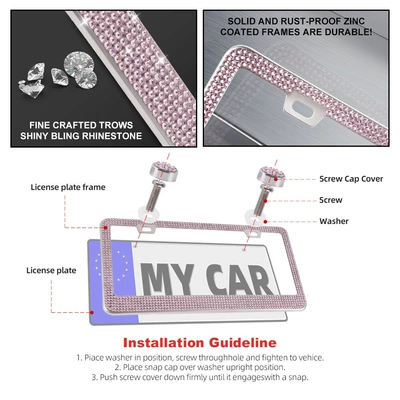 Car Decorative License Plate Frame, License plate holder/license plate holder