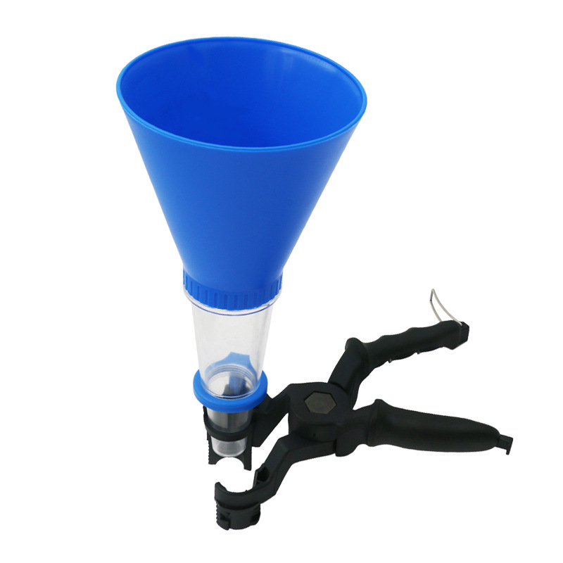 Embudo para gasolina y aceite de motor de coche y motocicleta, herramienta multifuncional para llenar aceite, embudo de reabastecimiento.