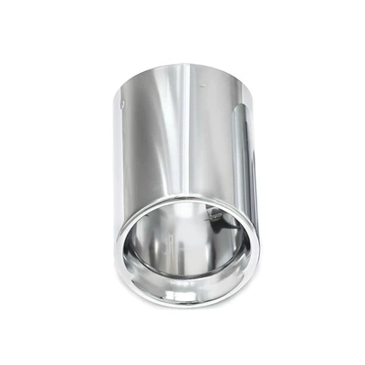 Suitable for 2019 to 2024 Bmw Z4G29 Car Exhaust Pipe Silencer Black Tail Throat Decorative Tail Mouth Cover (Exhaust pipe) - silver-1-piece