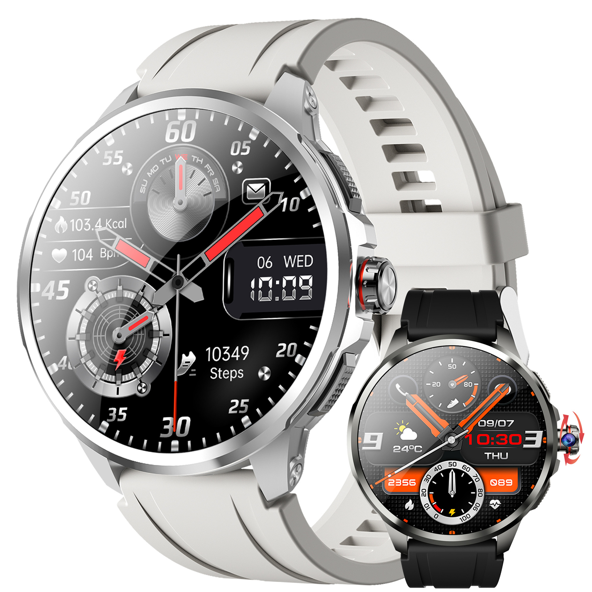 H99 reloj inteligente 5G tarjeta de conexión global sistema dual independiente descarga de aplicación video llamada fotos deportes al aire libre