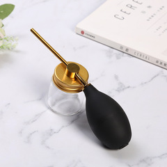 Cross-border hair fiber hair thickener, beauty silicone balloon powder sprayer, hair powder sprayer, beauty hairdressing tools wholesale