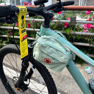 Mountain Bike Hanging Bag, Front Storage Bag, Front Beam Bag, Road Bike Riding Equipment, Beam Side Mobile Phone Bag