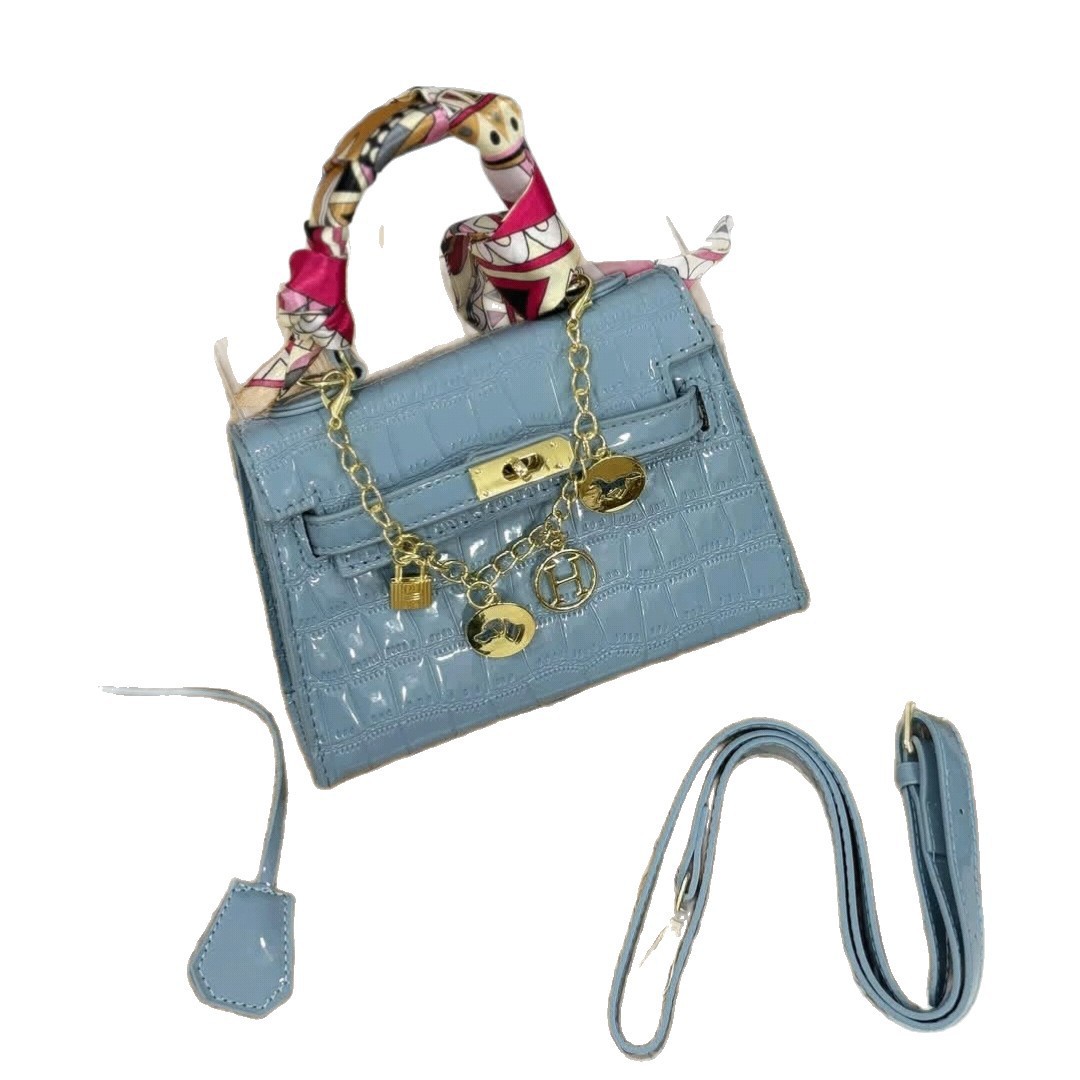 Bolso de Mano para Mujer de PU con Cadena para Uso Diario