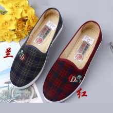 新款托马斯休闲女鞋平底浅口绣花女单鞋老北京布鞋赶集地摊热卖款