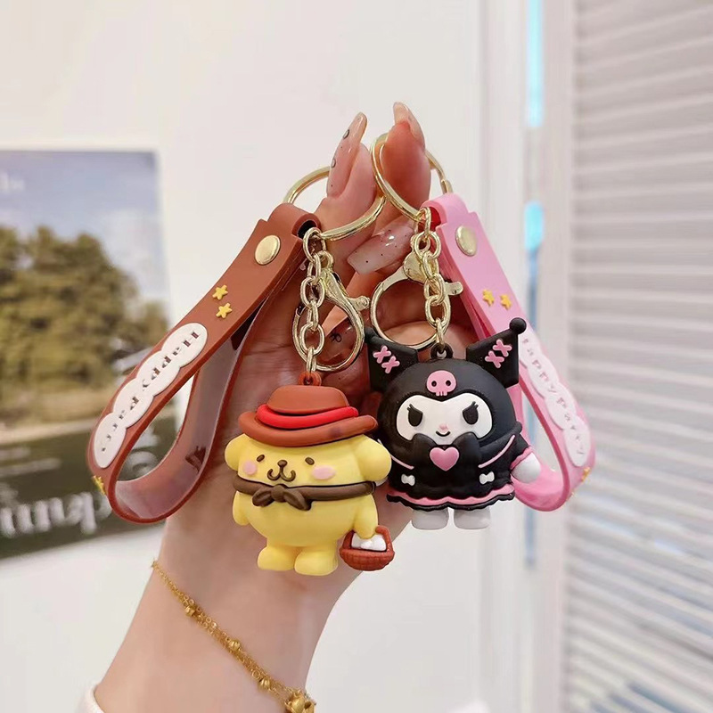 Nuevo huevo partido Sanliou muñeca de dibujos animados llavero de muñeca de garra de venta caliente transfronteriza muñeca caja ciega regalos al por mayor