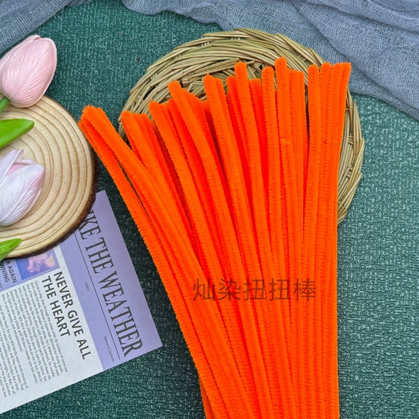 100 encrypted fluorescent oranges