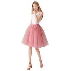 欧米のガーゼスカートtuuスカートアマゾンメーカー7層65cm蓬蓬スカートtulle skirt成人スカート