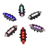Задний фонарь для велосипеда, скутера, зарядка через USB, ночная езда, водонепроницаемый предупредительный задний фонарь, оборудование для уличного велоспорта