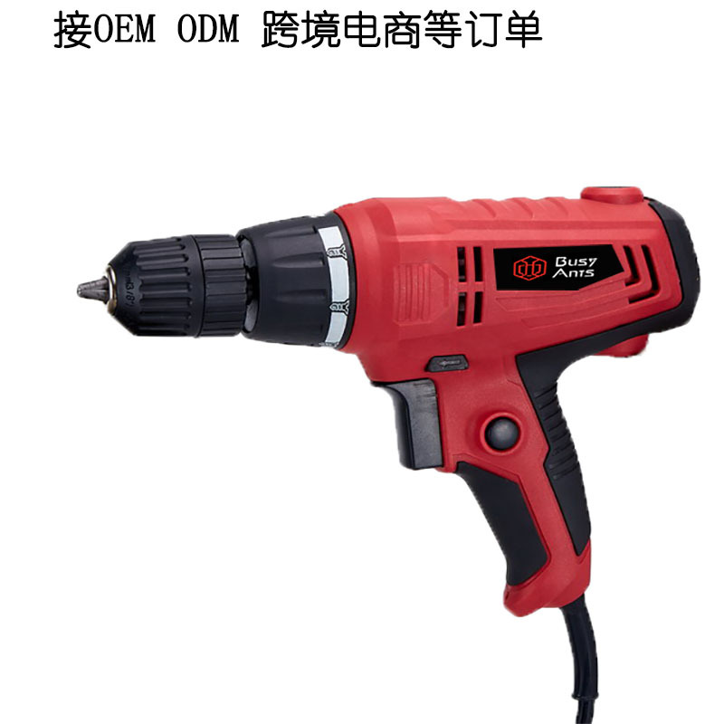 小型多功能手枪钻大功率手电钻二级减速大扭力手枪钻现货源头电钻