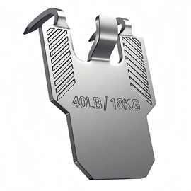 20个装吊架干墙爪钩图片用挂钩墙壁相框挂钩无损伤房间办公室装饰