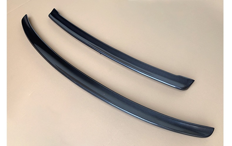 Suitable for Porsche Cayenne Carbon Fiber Mid-Wing Top Wing Cayenne Modified Rear Wing 9Y0 Fixed Wind Wing Horizontal Type