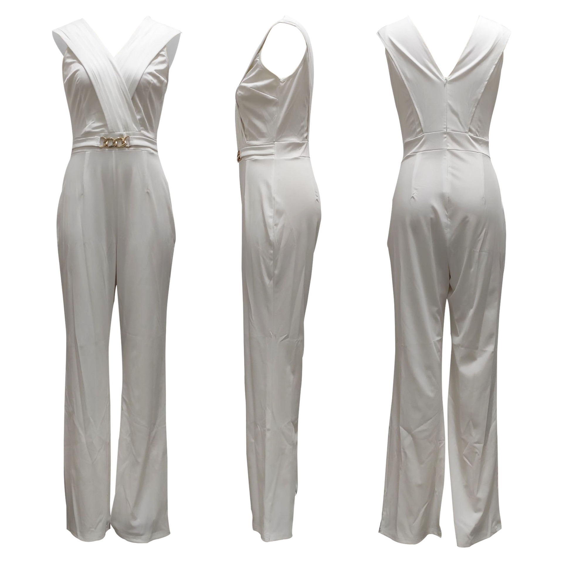 Women's Casual Daily Bodysuits Casual Streetwear Geometric Full Length Jumpsuits display picture 44