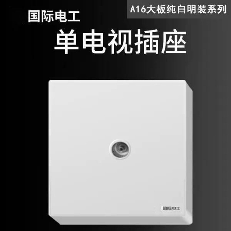 TV 소켓 [대형 패널 표면 장착]