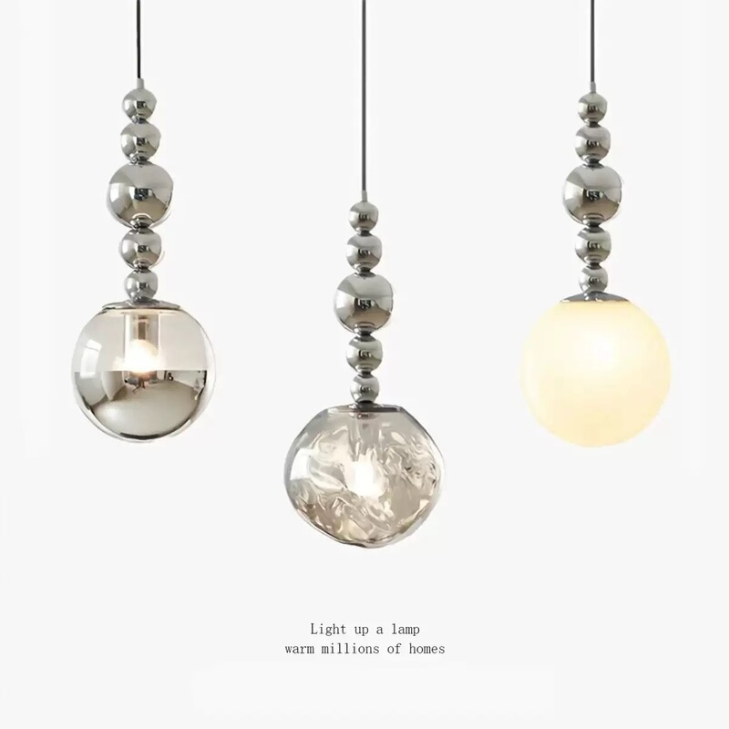 Nordic Modern Creative Personality Staircase Clothing Store Bedside Bar Chandelier Post-Modern Simple Lava Restaurant Lamps