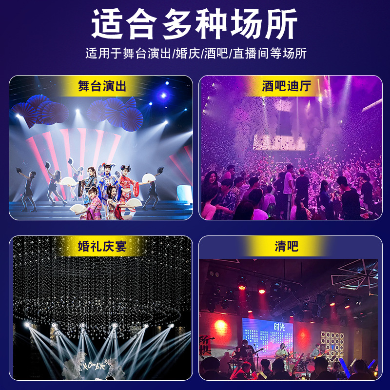 Nuevo LED Pixel Matrix 7X7 Star Matrix Beam Show Tinting Light Atmosphere Stage Lightroom