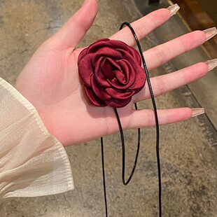 ��ɫɽ�軨��Ů�i���p�ݵ����߼���choker�i��õ��ϵ����i��Ů