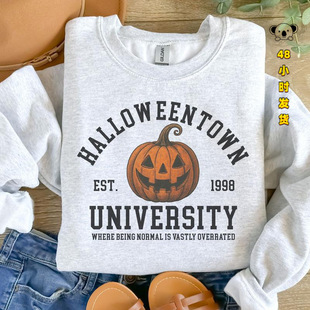 A 85348 Halloween Sweatshirt Spookyɭ�l��