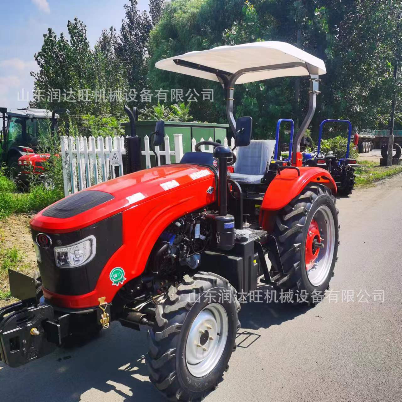 四川中大型704四轮耕地机 农用四驱拖拉机 高压共轨强压多路阀