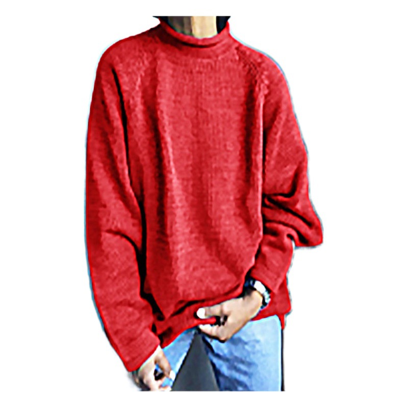 Suéter de punto fino de longitud media para mujer, estilo europeo y americano, color sólido, holgado e informal, novedades de primavera