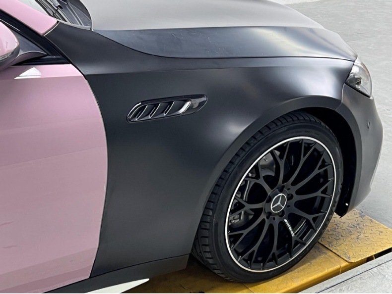 Applicable to 22-25 new Mercedes-Benz C W206 modification and upgrade C63AMG1:1 wide body surrounding front bumper wing fender