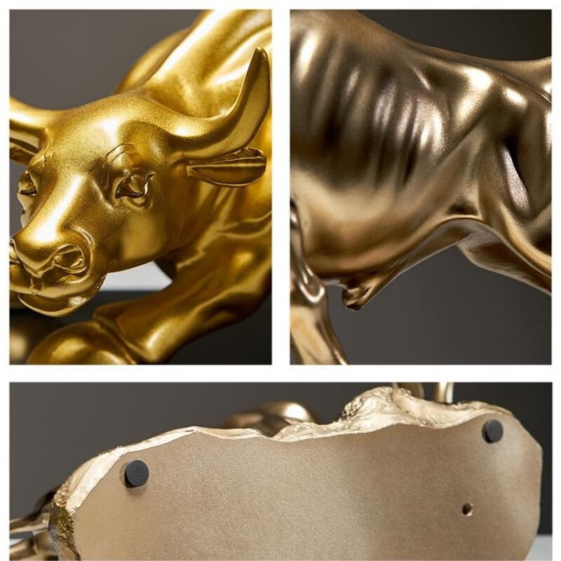 Bullettuce animal Tauro Decoración Luz de lujo sala de estar vino gabinete TV gabinete de escritorio decoración regalo correo Masculino