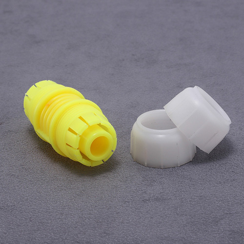 Flexible Hose Quick Connector Garden Extension Hose Swivel Plastic Hose Connector Reticulated Tube Yellow Plastic Fast Coupler