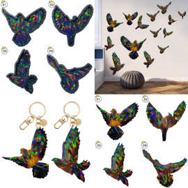 2023DIY老鹰挂件装饰全息镭射老鹰硅胶模具老鹰钥匙扣硅胶模具