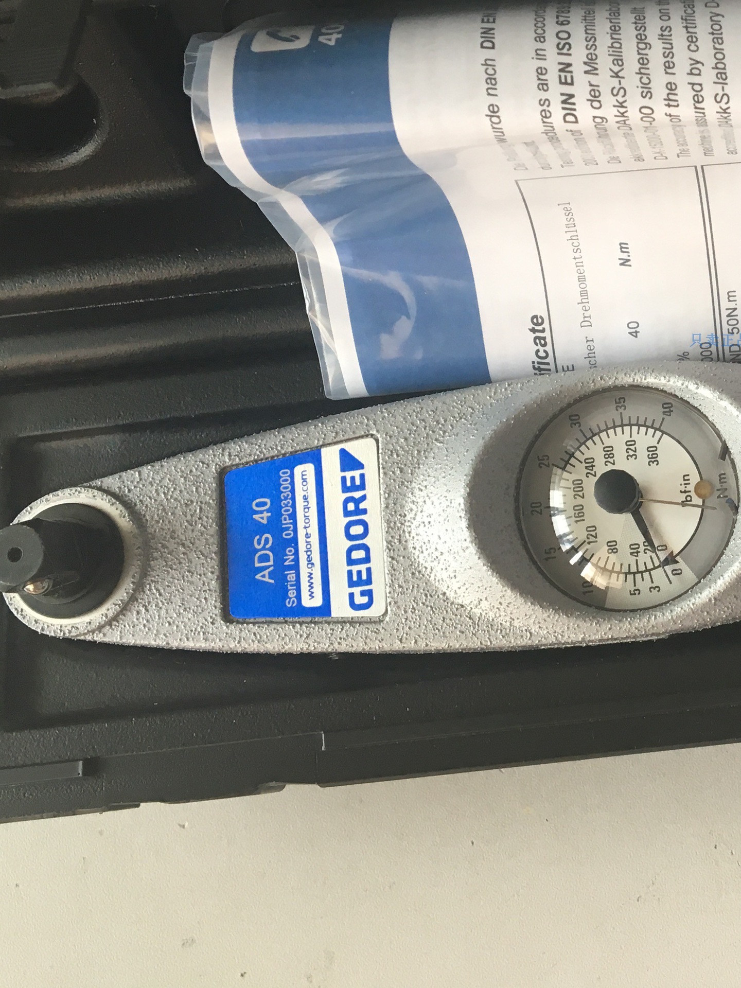 GEDORE指针式扭力扳手EDS1400S 吉多瑞010700 扭矩280-1400N.m