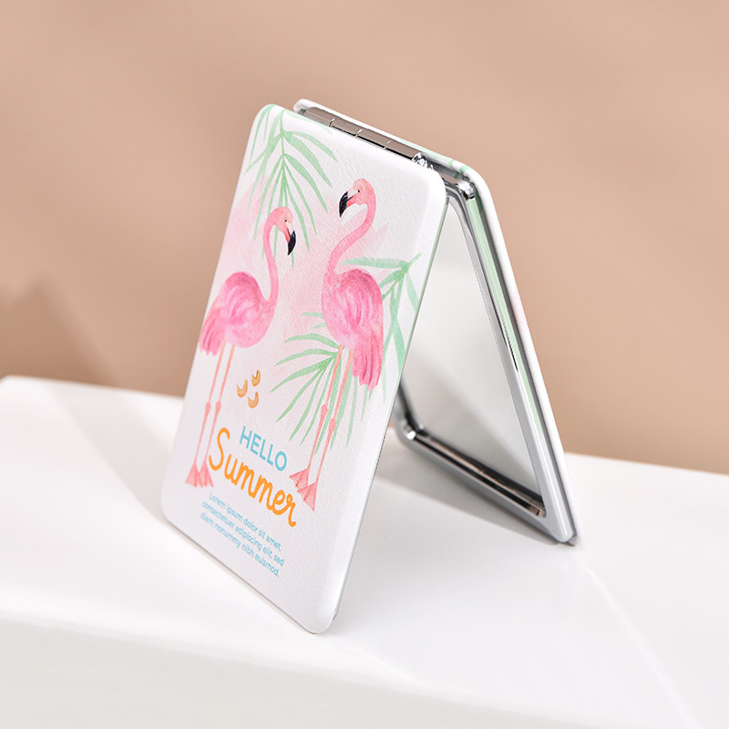 Rectangular polyurethane cartoon folding double-sided handheld…
