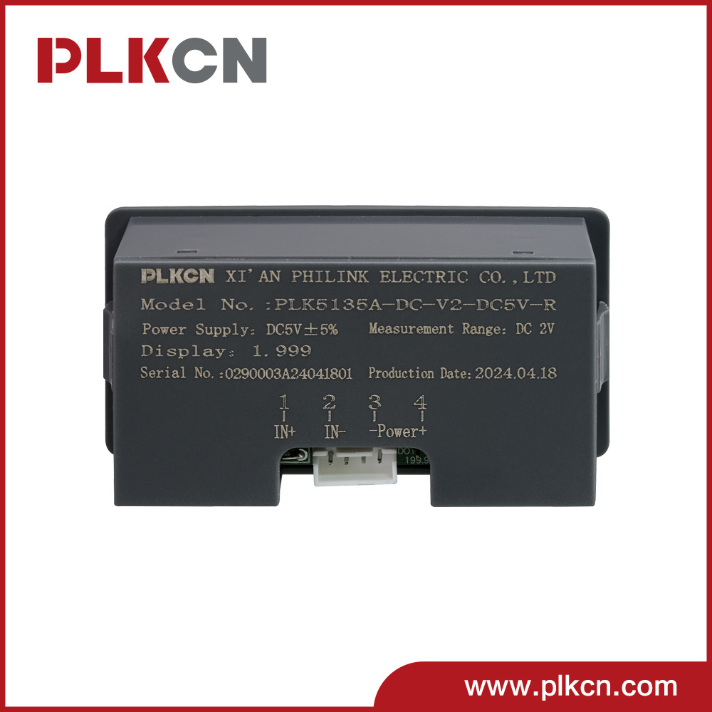 디지털 전압계 디스플레이 테이블 PLK5135A-DC-V2-DC5V-R 브랜드 공인 에이전트