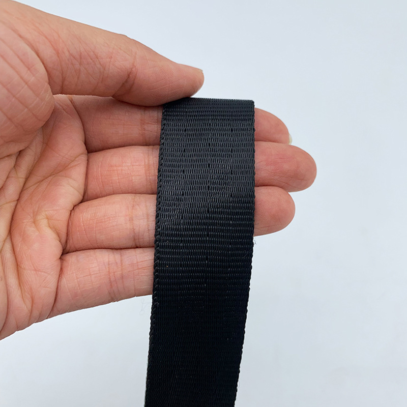 Trailer rope/net/strap — Car Safety Belt - black-25cm-wide-5-meters
