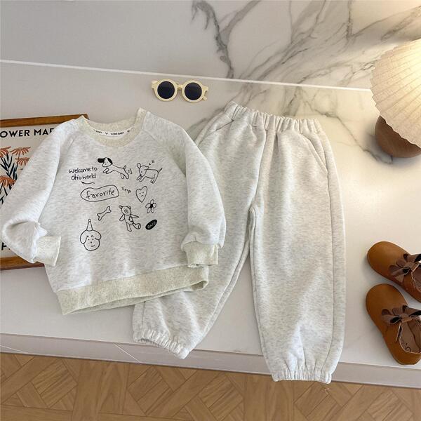 Children's autumn set for leisure