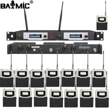 DAYMIC BS-9400专业舞台监听设备 双通道一拖十五 无线入耳式