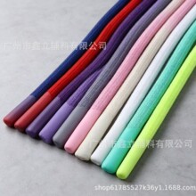 20色滴胶头 8MM彩色绳子 运动裤腰绳 休闲卫衣帽绳 涤棉包芯