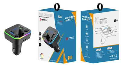 Car mp3 digital display hands-free call car - m36