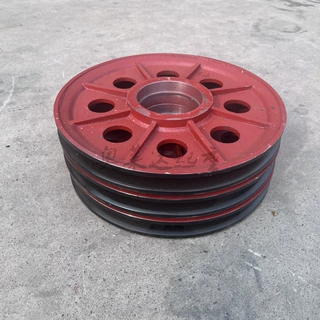 20T双梁吊钩动滑轮组φ560*180铸钢滑轮片起重机滑轮组