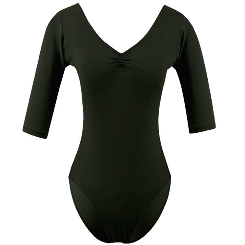 Ballet dance uniform, training suit, adult short-sleeved jumpsuit, gymnastics suit, Latin dance suit, art training suit