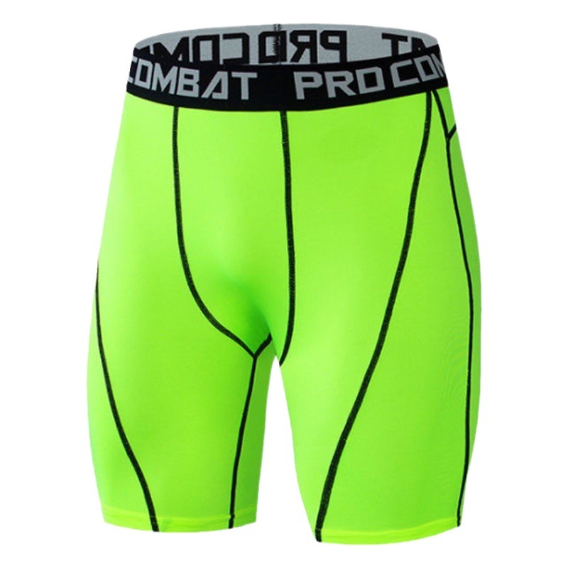 Summer Sports Tights, Running Track and Field Training Base Layer Basketball Shorts, High-Waisted Five-Point Breathable Quick-Drying Shorts for Men