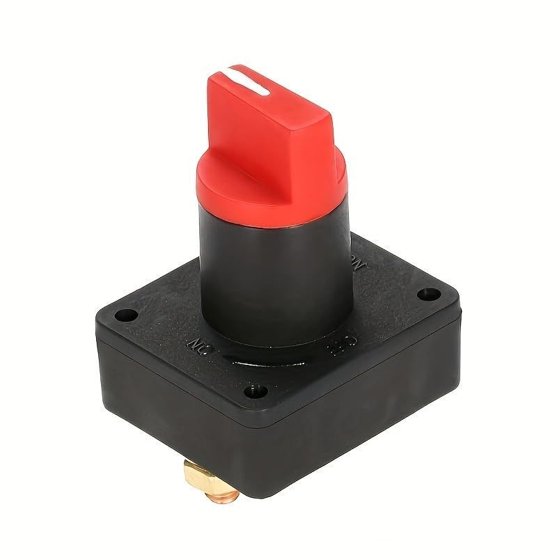 100A12/60V Power-Off Rotary Switch Suitable for Car, Boat, Truck Battery Isolator Power-Off Disconnector 100A12/60V Power-Off Rotary Switch Suitable for Car, Boat, Truck Battery Isolator Power-Off Disconnector