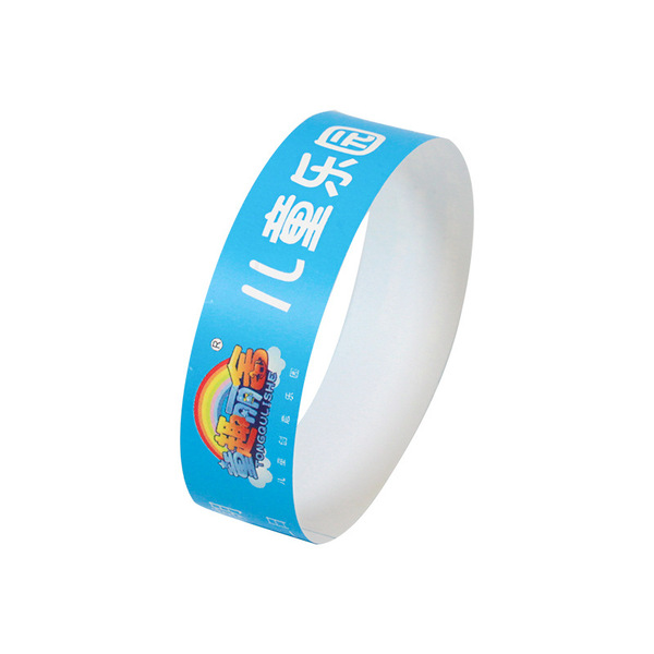 Disposable children's waterproof bracelet for amusement parks