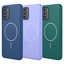 适用磁吸壳诺基亚C12液态硅胶无线充电诺基亚G22手机壳诺基亚C110