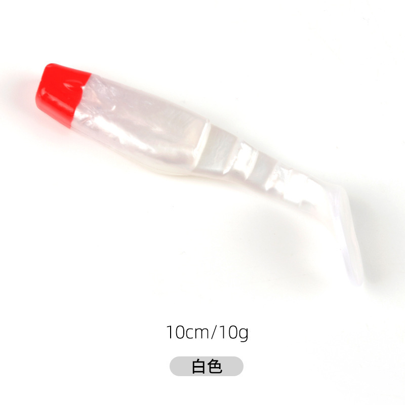 外国貿易クロスボーダー 10 センチメートル水中 T テールソフトベイトバイオニックベイト PVC 素材高弾性伸縮性ソフトベイト卸売|undefined