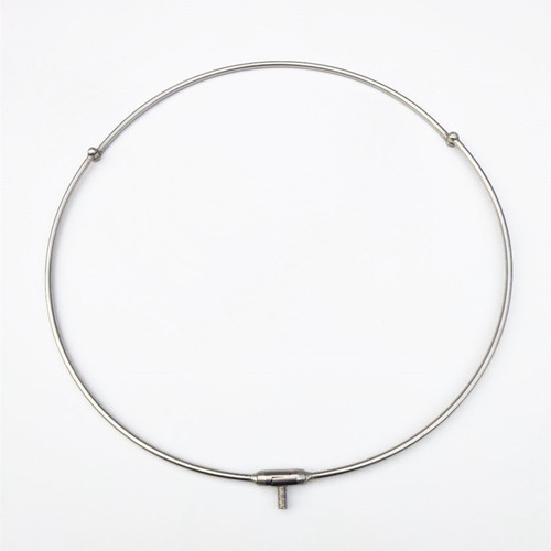 Fishing Gear Wholesale Solid Stainless Steel Foldable Integrated Cast Net Ring with Thickened and Reinforced Ring 8MM Interface Cast Net Head