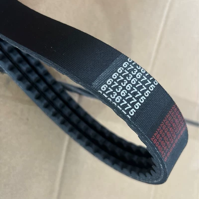 20*1700L toothed triangle belt 6736775 for harvesters 7188792 for tractors and agricultural machinery industrial transmission belt (Avtomobil ötürücü kəmərləri)