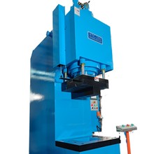 银通牌80吨C型液压机厂家100吨校正单臂油压机生产商